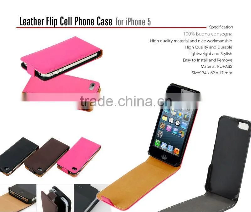 new fashion popular protective flip case for iphone 5S/5C/5