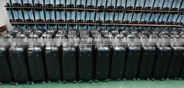 Inventory stocklot polyester 4pcs trolley luggage set