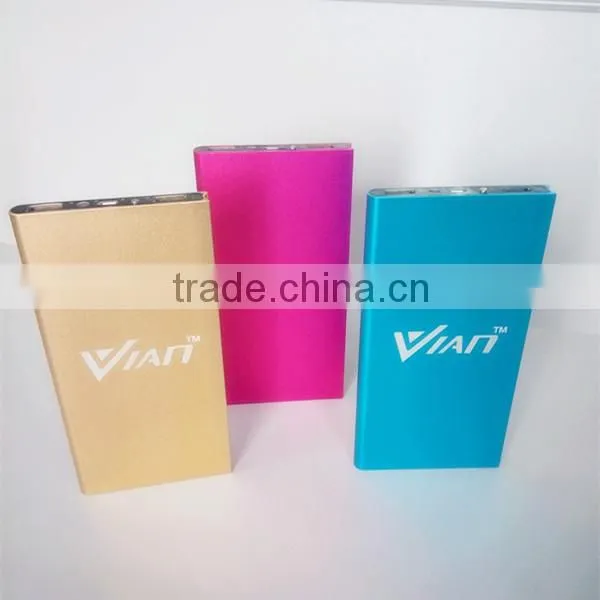 Hot Sale Portable Power Bank Slim 12000mAh Power Bank