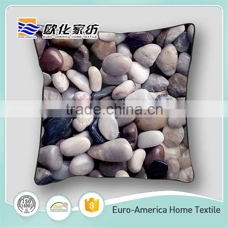 Latest Design Comfortable Plain Cotton Square Sofa Pillows Cover Cushion Cover