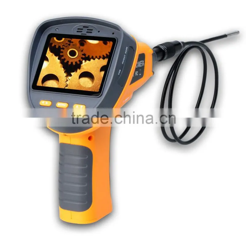 DVR Endoscope Borescope 3.5" LCD 1M Recordable 5x Zoom Free 8GB Video 3.9mm Inspection Camera