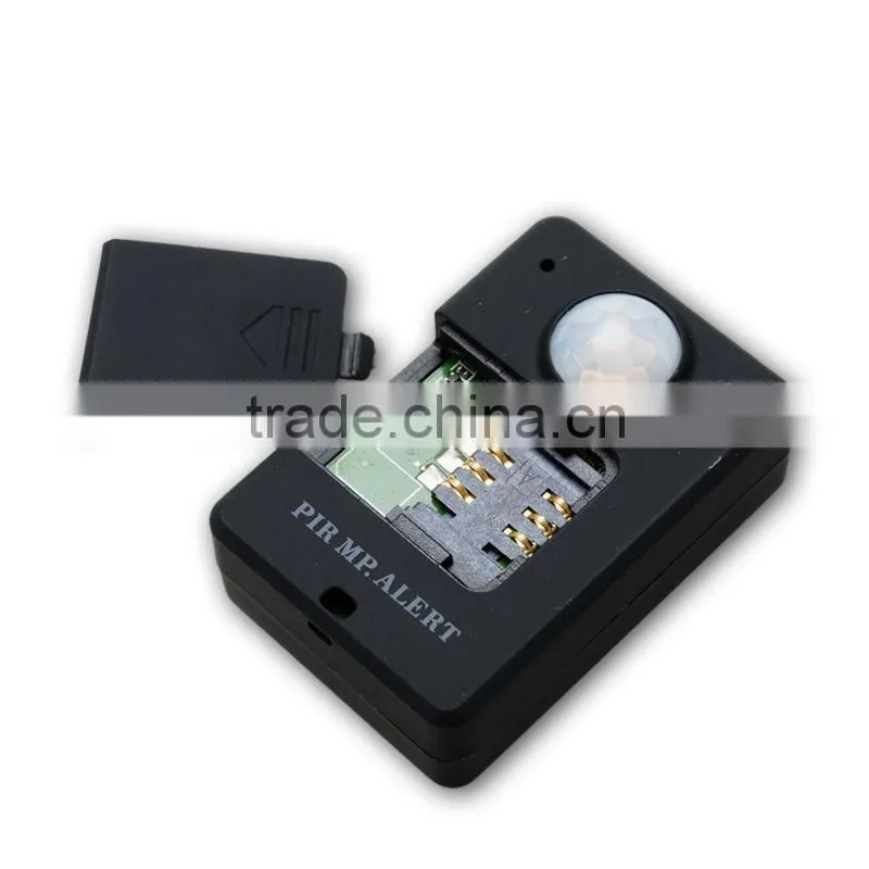 Mini MP Alert Wireless Motion Detection GSM Monitor Infrared Sensor PIR Alarm