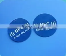 round type passive NFC rfid tag