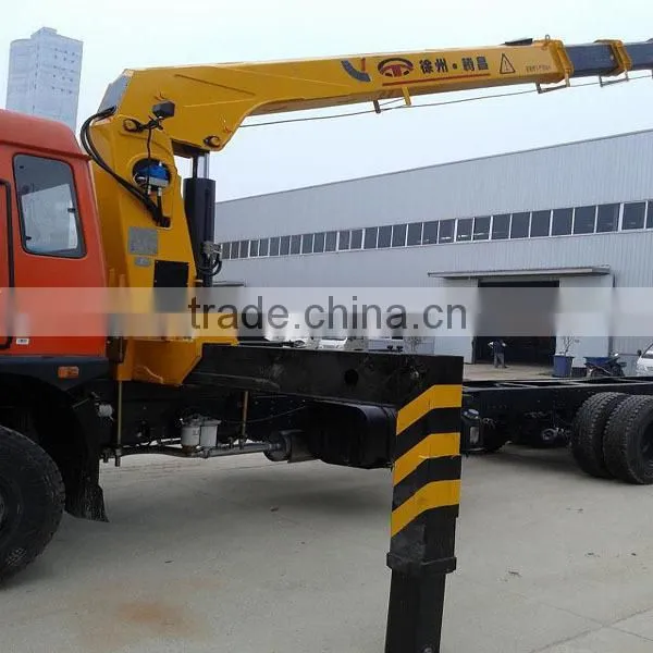 hot sale 10ton swing stick boom small lift crane for truck sale