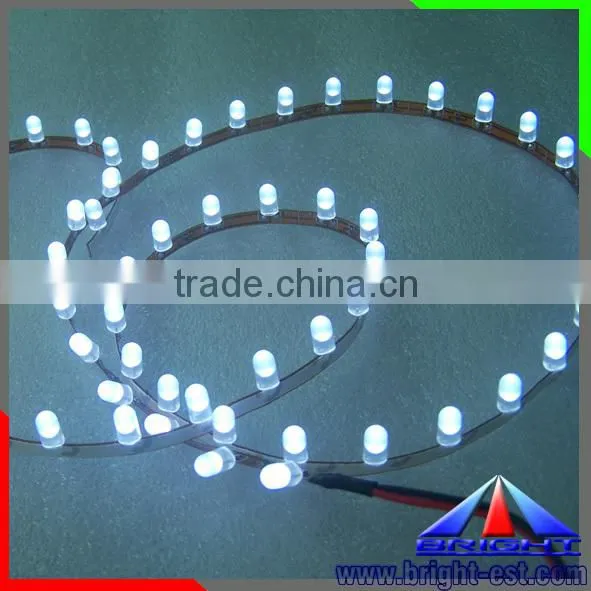 Bright 2014 new products, ROHS, approved 3mm/5mm waterproof IP65 Flex LED Strip