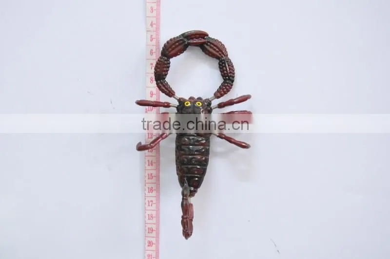 Pearl Powder 4 inch Plastic Scorpion Toys Magnet, Halloween Gift
