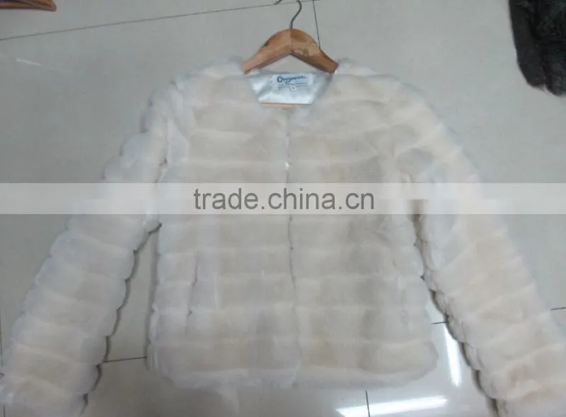 HSFC009 women faux fur coat