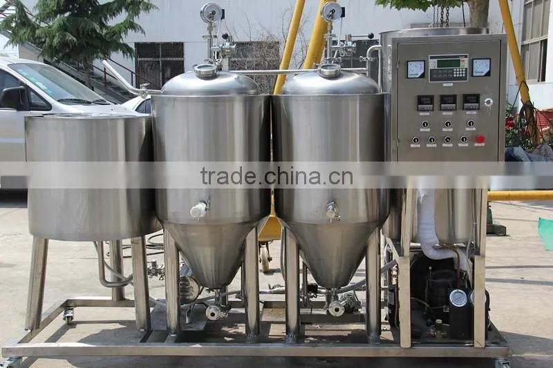 Ruijia hotel draft 100L beer machine Brewery machinery for sale