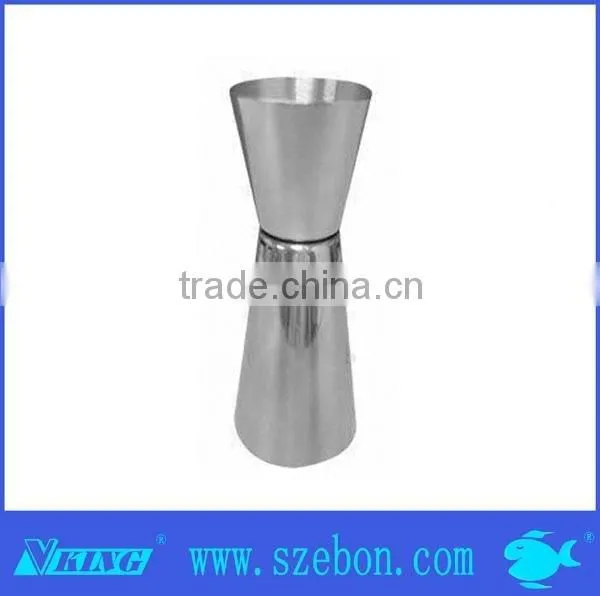High quality gold painted stainless steel boston shaker bar tools