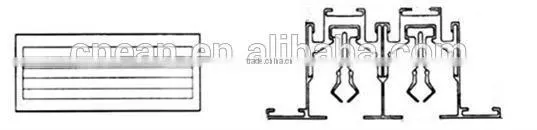 air conditioner slot grill diffuser