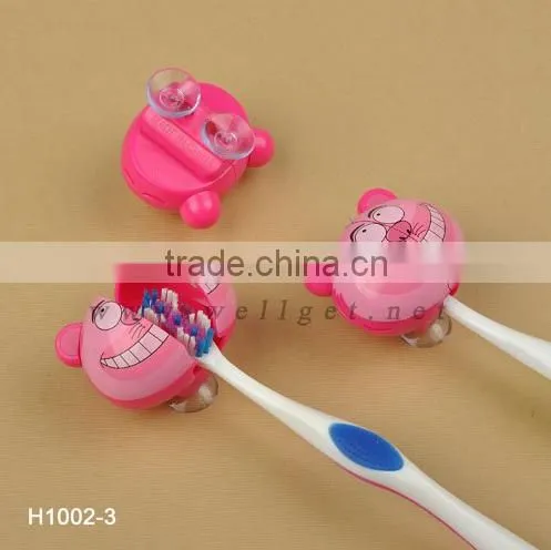 H1002-3 ABS Animal Cute Toothbrush Cap