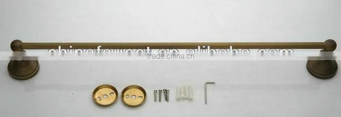 Antique Brass Bath Towel Bar