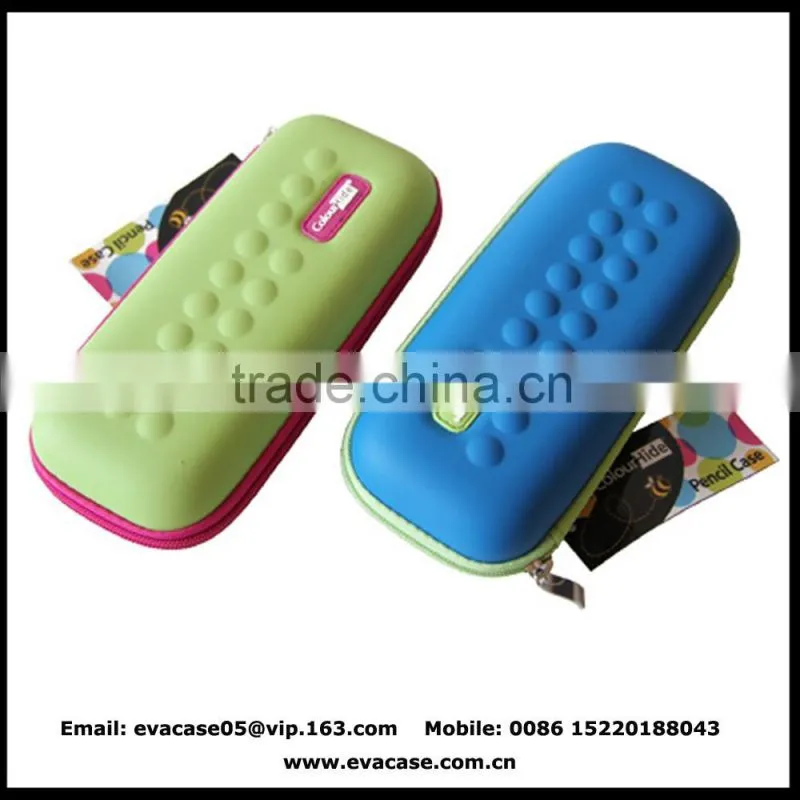 China manufacture EVA zipper pencil case with high quality