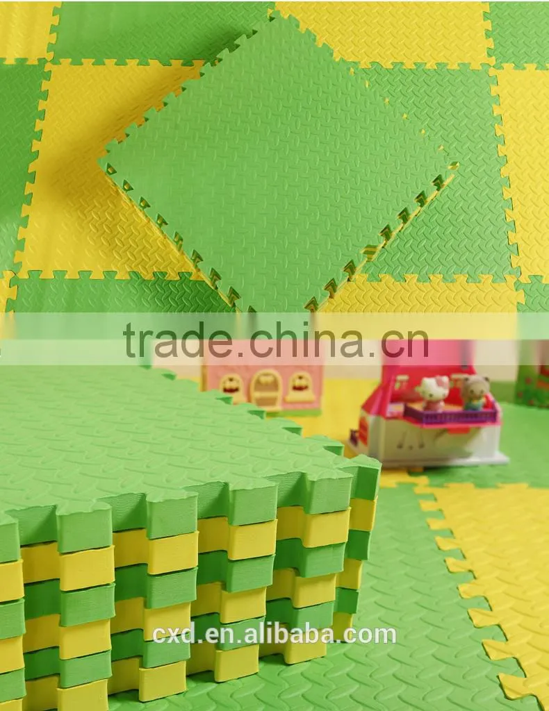 HOT cheap custom EVA floor puzzle mat for home