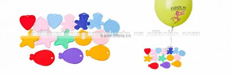 Promotional balloon tag