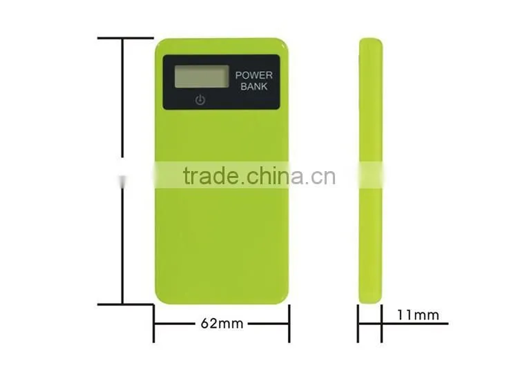 Touch lcd power bank for macbook pro ipad mini