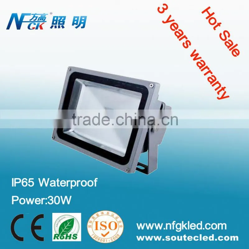 CE RoHS approved 30W LED Flood Spot Lights Outdoor High Lumen led Floodlights