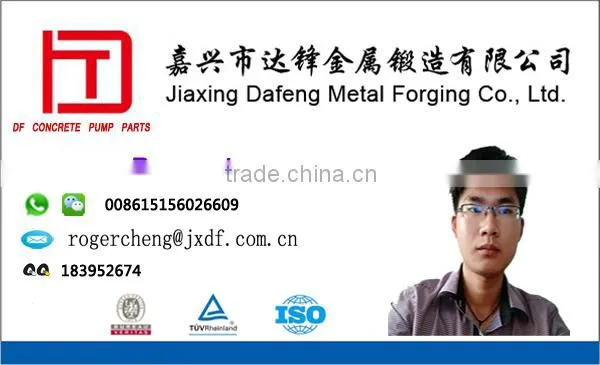 Wear-resisting Steel Pipe Elbow DN125*R275*45D,China Concrete pump parts