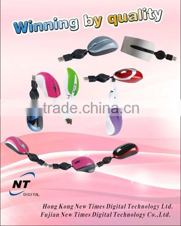 Wired Optical Mouse 800dpi Small Mouse Gift Mouse