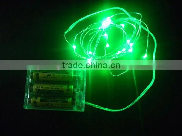 silve/copper wire LED string light for holidays YH-9002F