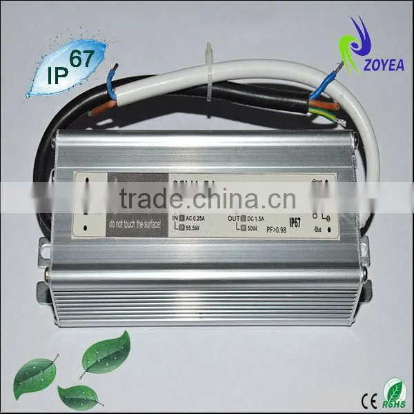 China manufacturer waterproof constant current dimmable led driver