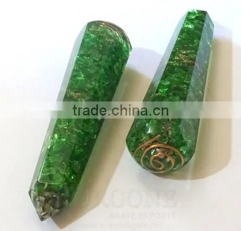Wholesale Yellow Aventurine Orgone Oval Usai Reiki Set : Orgone Manufacture Khambhat
