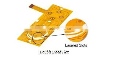 Flexible pcb strip for LED lighting