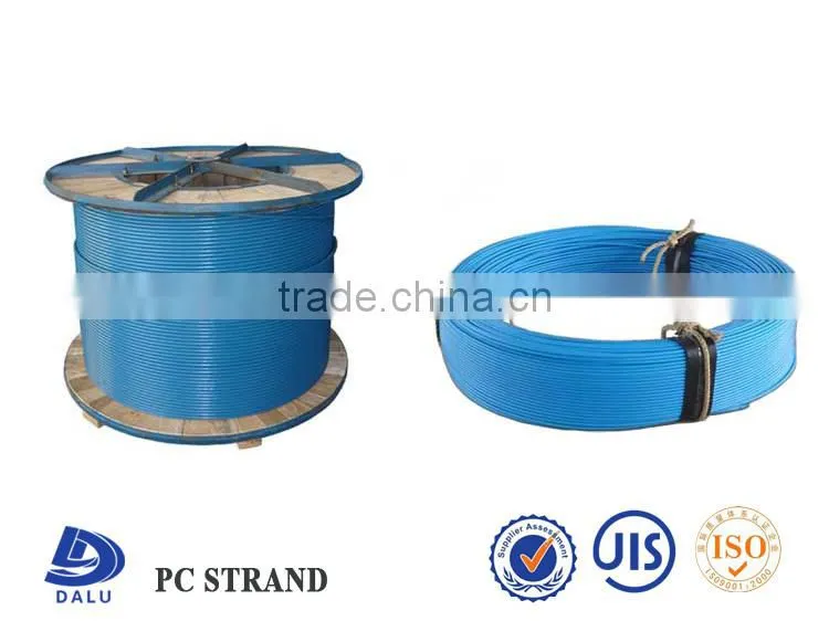 15.24mm Prestressed Concrete Unbounded PC Steel Strand