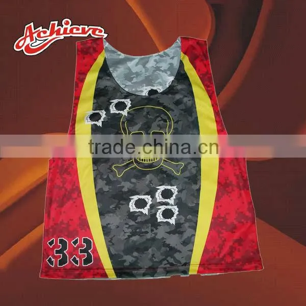 new style team Lacrosse shooting jerseys full sublimation no fading lacrosse shooting shirts