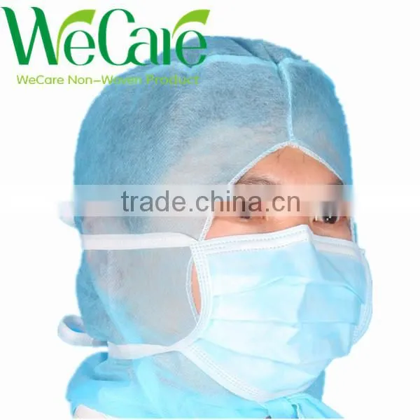 Disposable non woven Surgical face mask with earloop for hospital