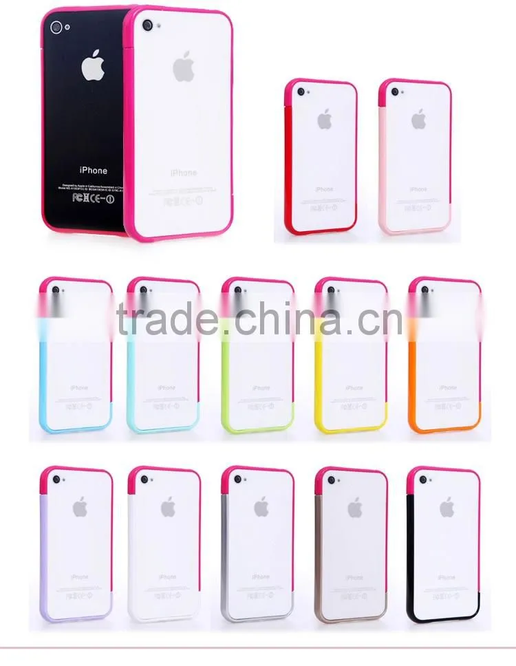 Fashionable design custom cell phone cover case for iphone6 6s bumper frame case