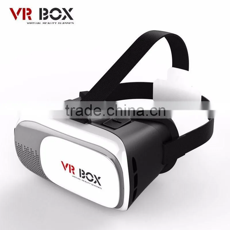 VR Box 2.0 + Gamepad Virtual Reality 3D Glasses Helmet VR BOX Headset for Smartphone 3.5 inch ~ 6 inch with Retail Package