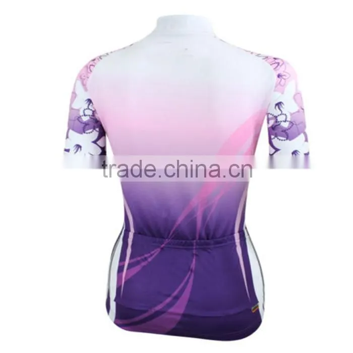 Purple Custom-Made Cycling Shirts Sport Top Wear