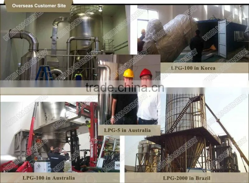 KODI High-speed Atomizer Amino acid Spray Dryer, Spray Drying Machine/Equipment