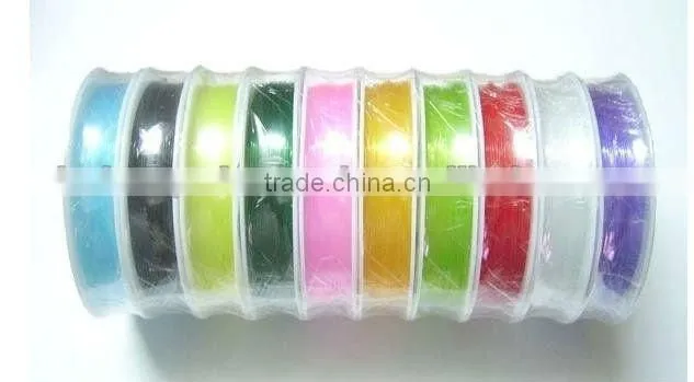 pink Color Tiger Tail Wire Finding 0.38mm