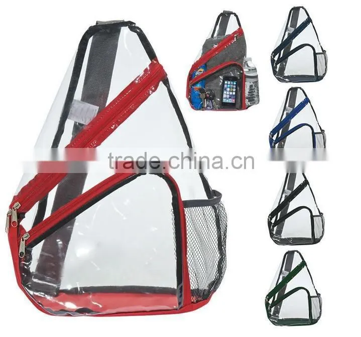 PVC Hot Bag Backpack Clean PVC bag Transparent Bag Sling bag