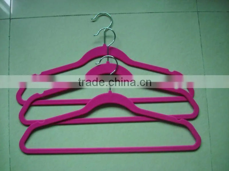 Flocked Velvet Hanger