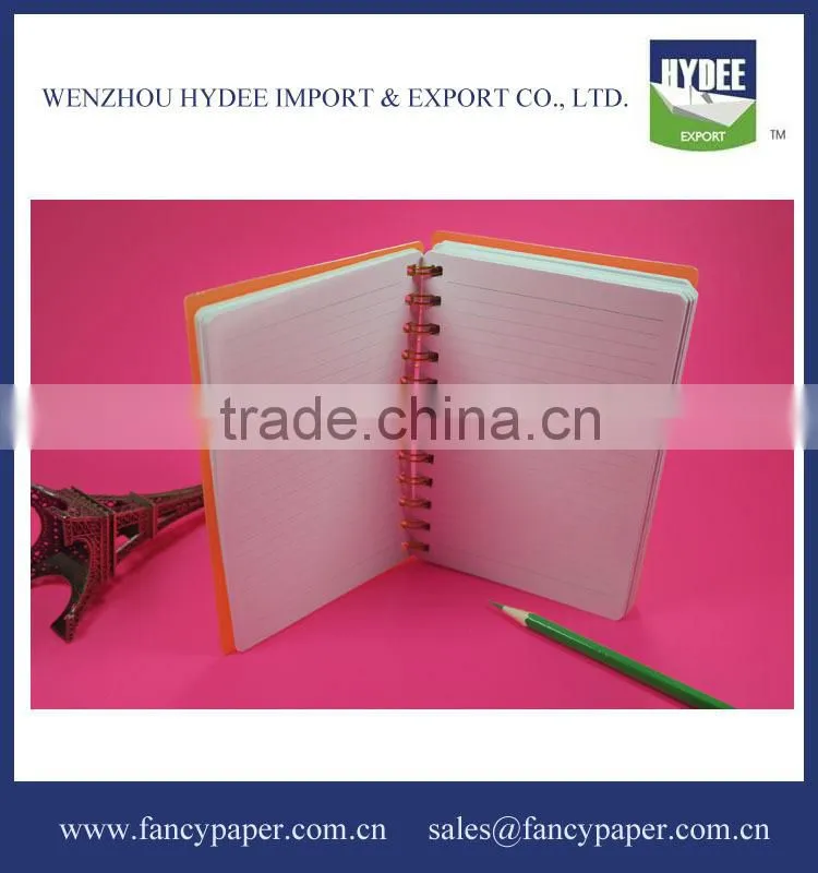 Spiral Notebook with Plastic Cover