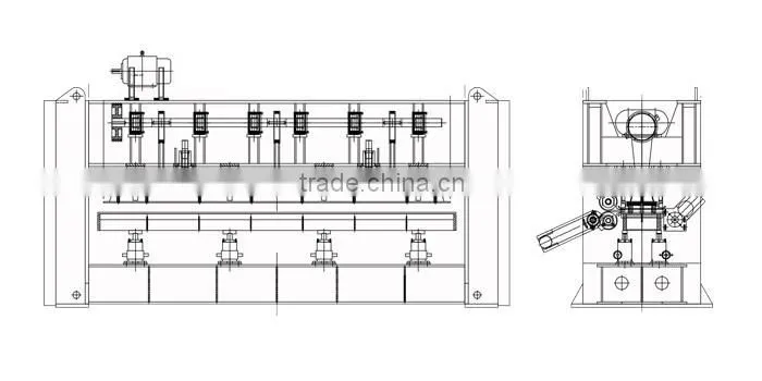 Geotextile needle punching machine, good quality needle punch machine
