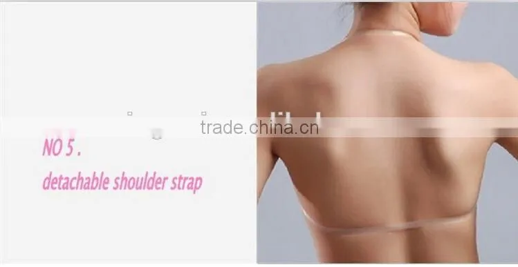 adhesive silicone bra for backless dress