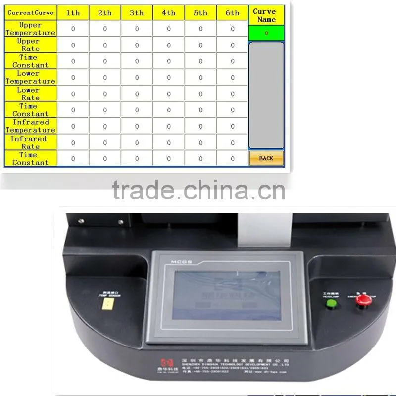 Dinghua DH-B1 bga chip desoldering and soldering machine for mobile phone repairing