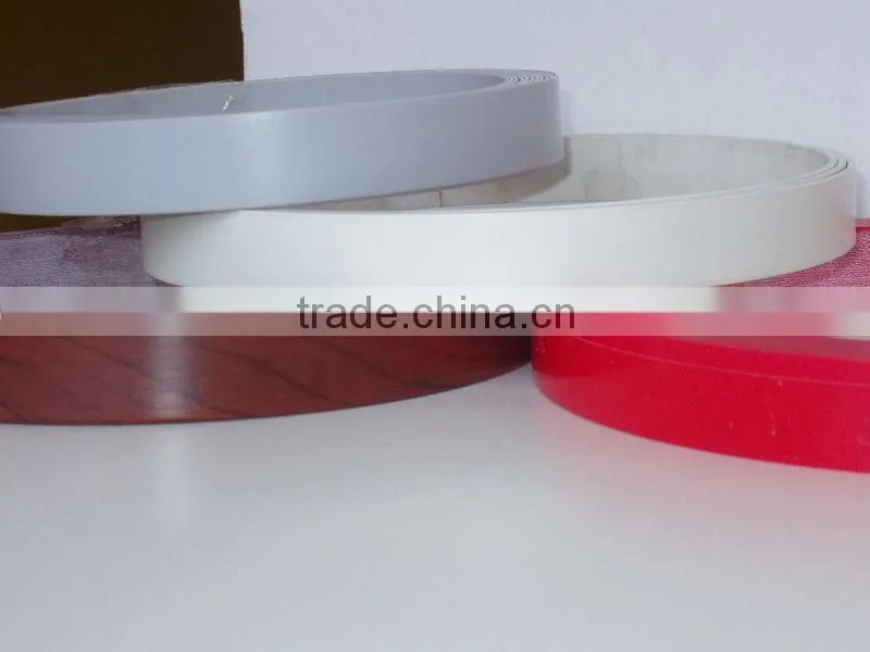 high quality pvc edge banding for cabinet/ high grade
