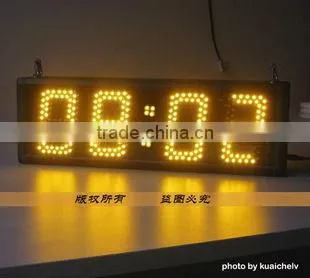 20 inches outdoor double side time and temperature led display