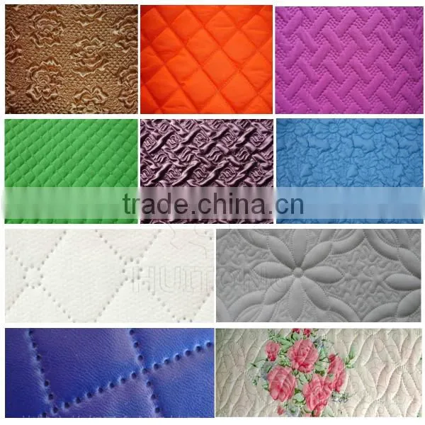Automatic quilting embossing machine