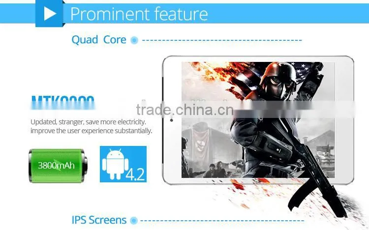 Android 4.2 and 7.85 inch IPS 11024*768 all china tablet driver