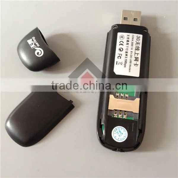 2.4Mbps 3G CDMA USB EVDO Modem Unlocking