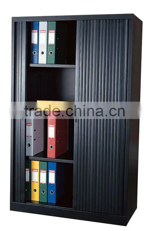 Kefeiya Black PVC Roller Shutter Cabinet KFY-CB-24
