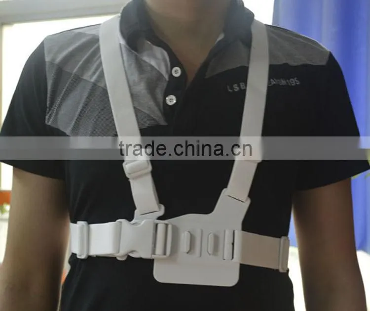 A model: Chest Body Strap For GoPro Hero 3+/3/2/1, without 3-way adjustment base, shape the same as original one GP26