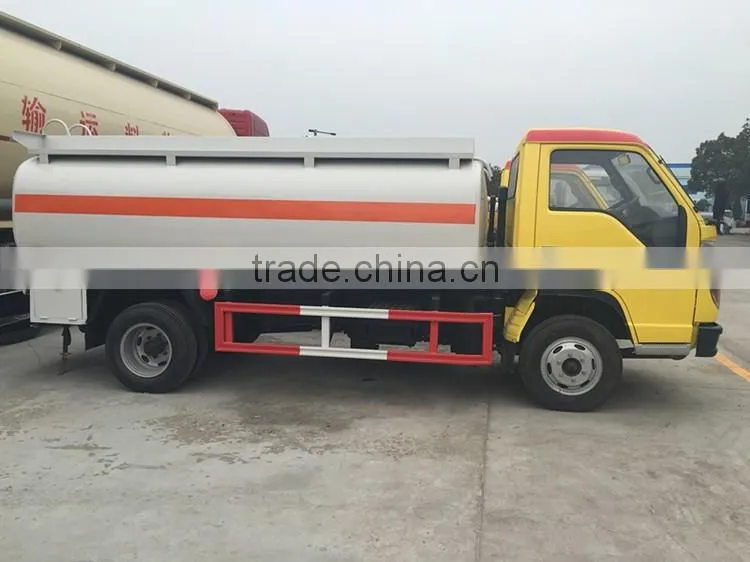 Hot export 5000liters right hand drive fuel tank truck