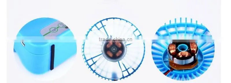 NEW Outdoor Protable Mini Cooling USB Desk Fan Super Mute Cooler Desktop PC Blue